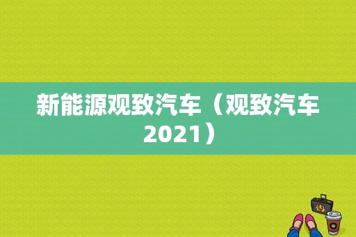 新能源观致汽车（观致汽车2021）-图1