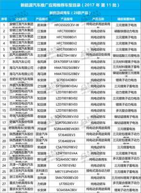 306批新能源汽车（新能源第33批）