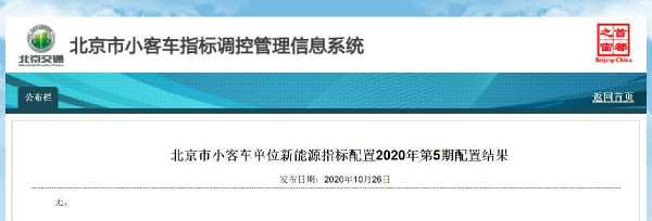 新能源汽车中签查询（新能源小客车中签查询）