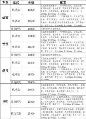 新能源汽车价格计算表（新能源汽车价格计算表最新）-图3