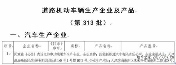 国能新能源汽车nevs（国能新能源汽车车身制造项目施工许可证）