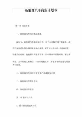 新能源汽车项目报告（新能源汽车项目计划书范文）-图1