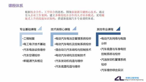 新能源汽车专业中技（新能源汽车技术专业有什么岗位）